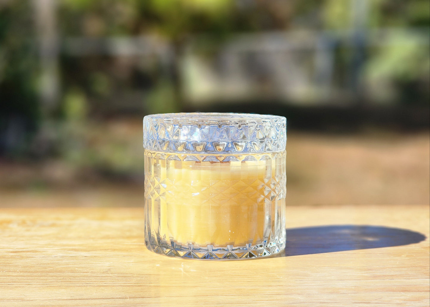 7 oz Crystal Beeswax Candle