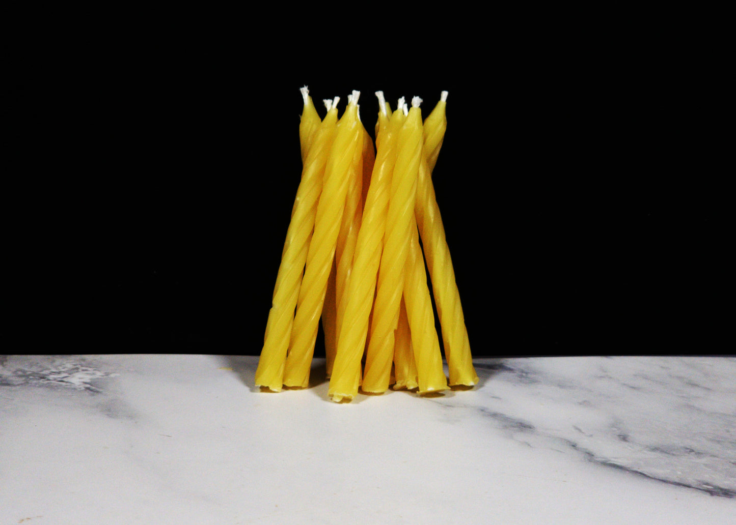 Beeswax Birthday Candles