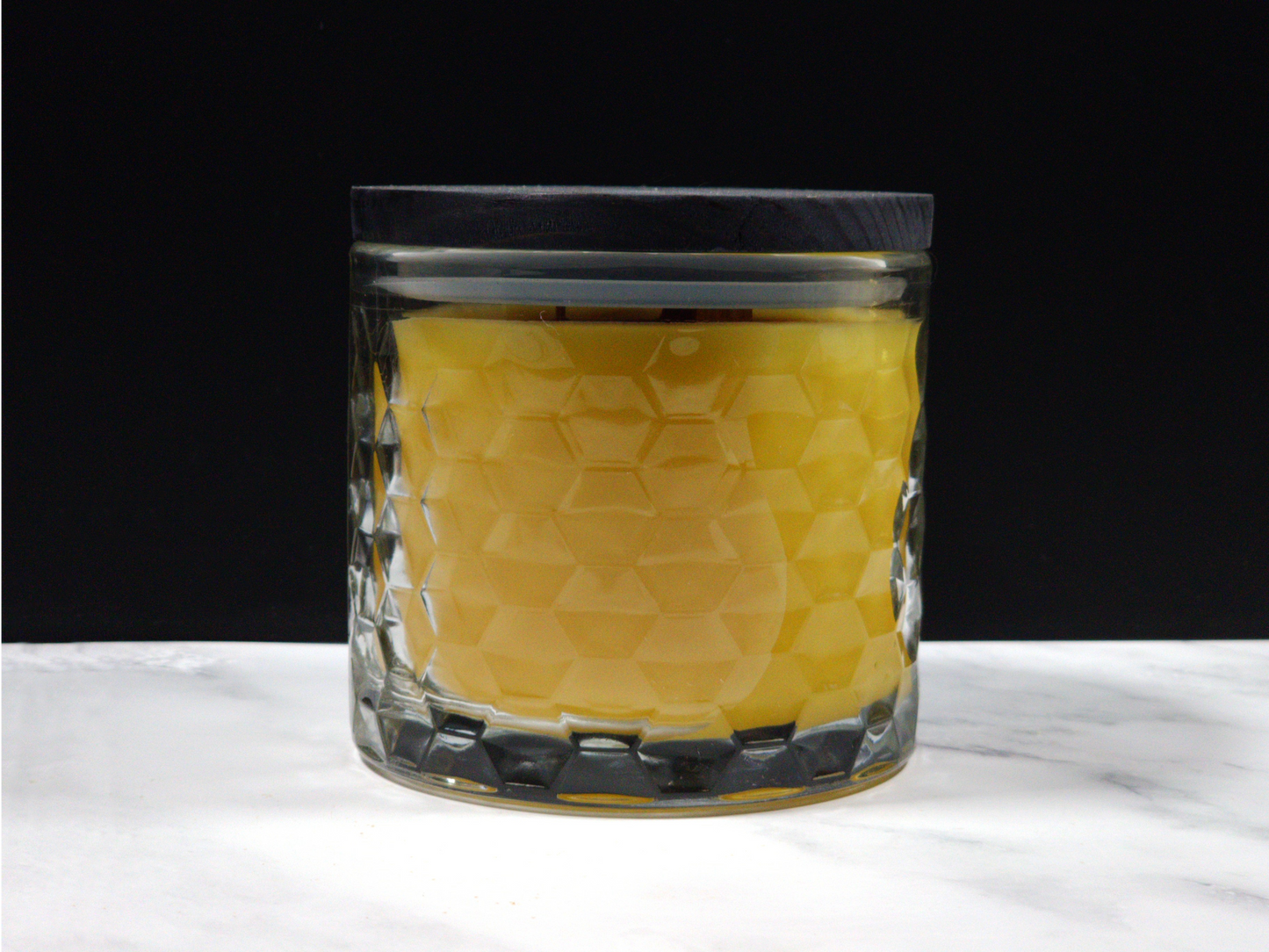 100% Pure American Beeswax Candle | Honeycomb Vessel 12oz