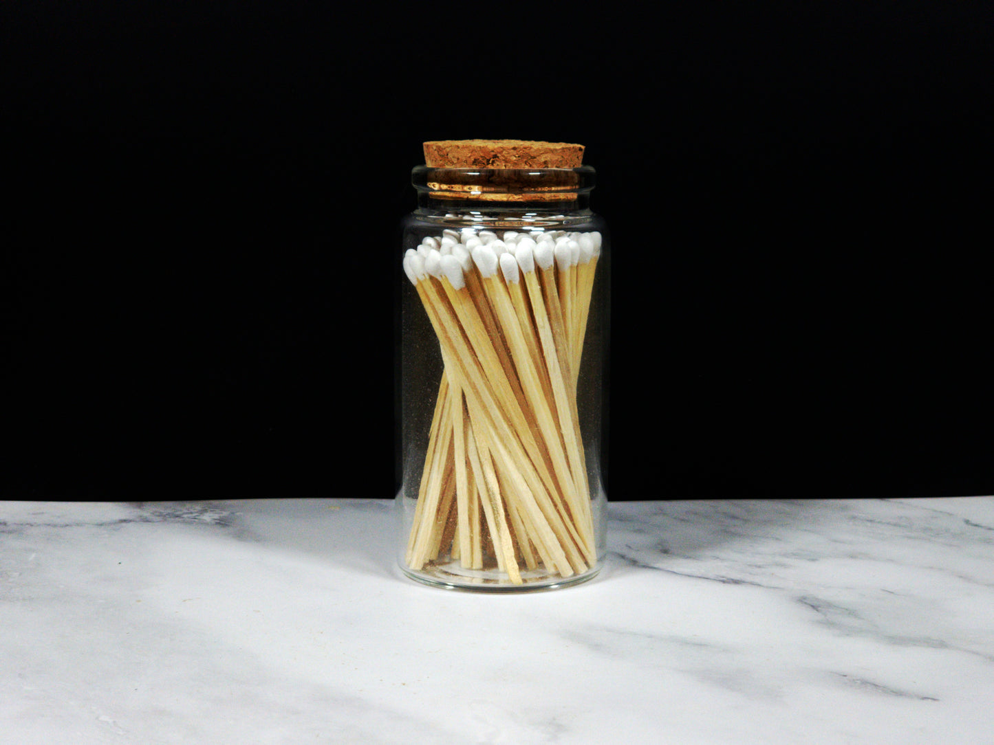 Safety Matches in Glass Jar 80 ct.